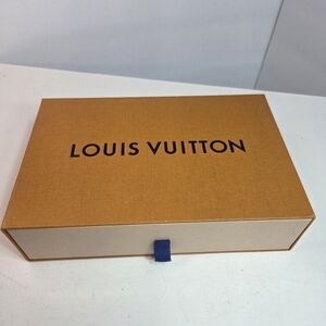Louis Vuitton Linen Pull Drawer Storage Wallet Box 6x5x2in With Dust Cover